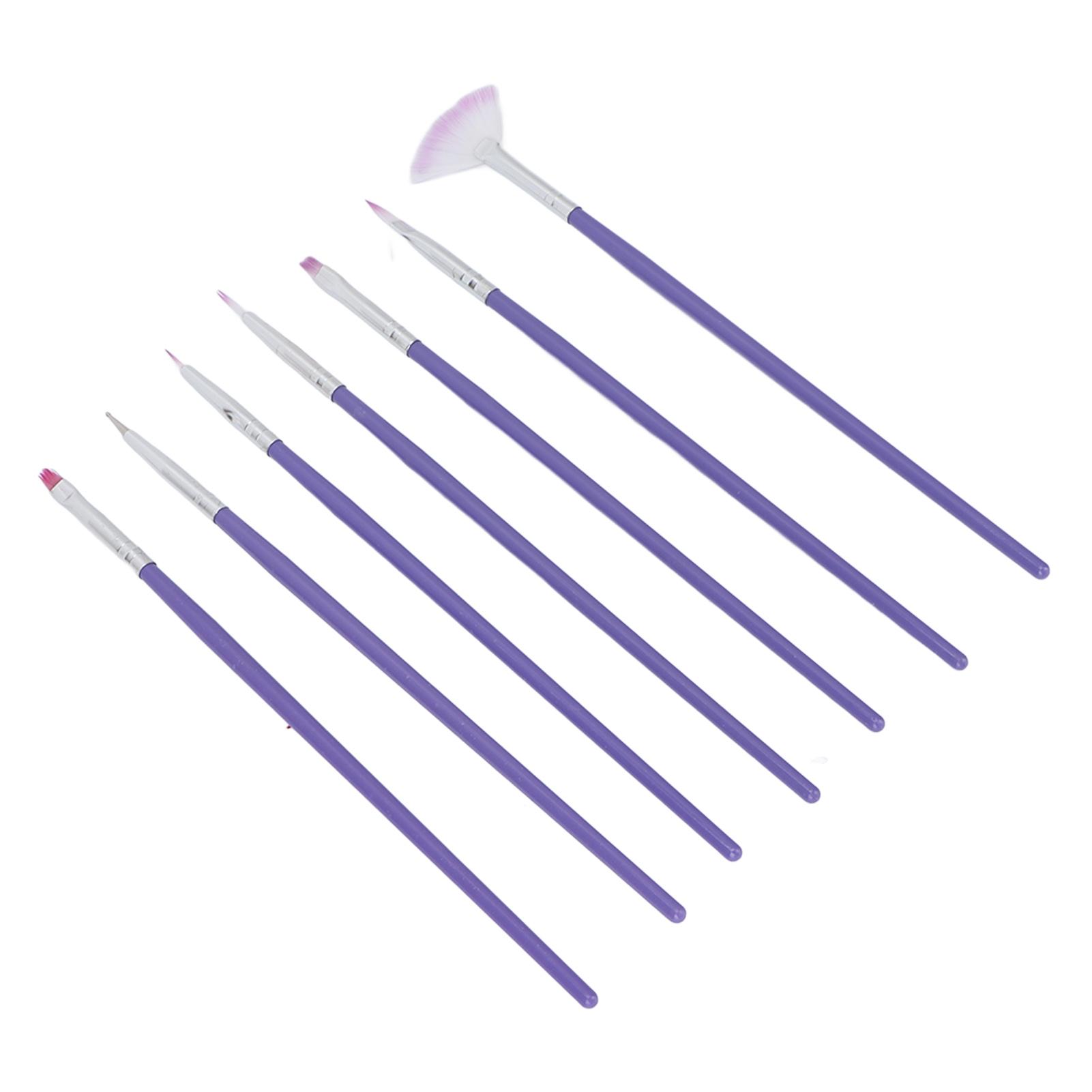 7-teiliges Nailart-Pinselset Multifunktionaler Nagelmalpinsel Maniküre Nailart-Pinsel