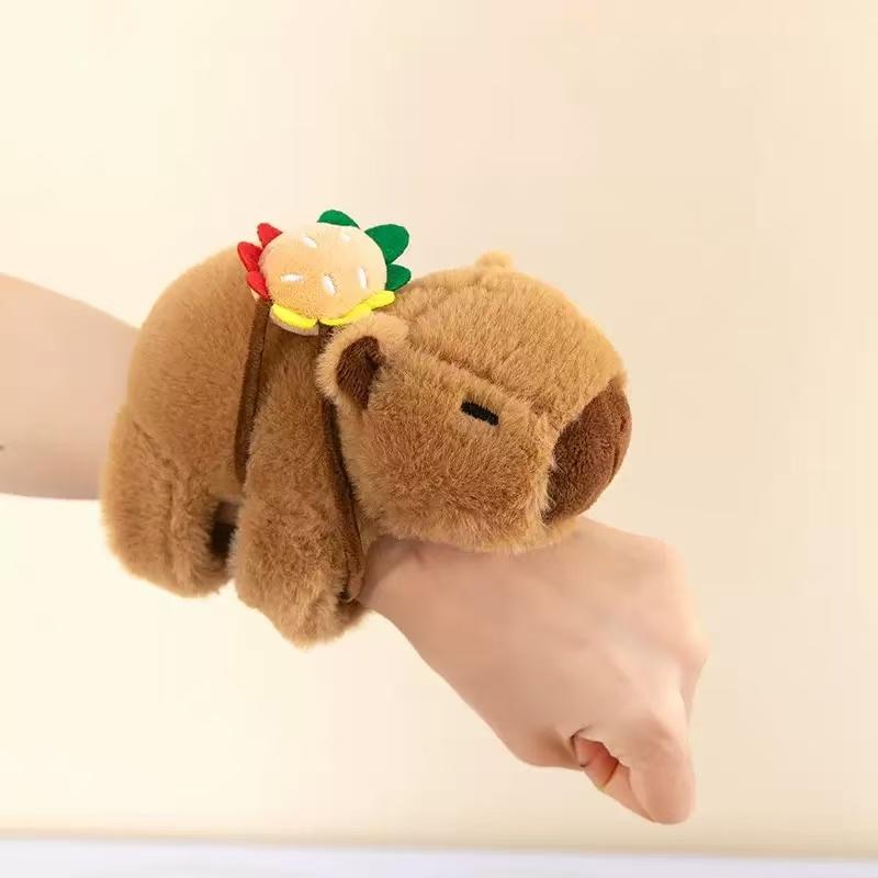 Kawaii Tier Panda Wasserschwein Fuchs Armband Plüschpuppe Spielzeug Weiches Armband Weihnachtsgeschenke