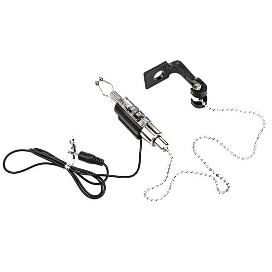 LED-Alarm, praktisches Blinklicht, langlebiges Angelsignalgerät, Angelsignalanzeige, Angelbissanzeiger für das Meeresangeln Transparent L type 2600