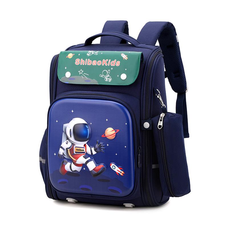 Cartoon Belüftete Kinder Schultaschen Grundschuljungen und Mädchen Jungen Rucksäcke