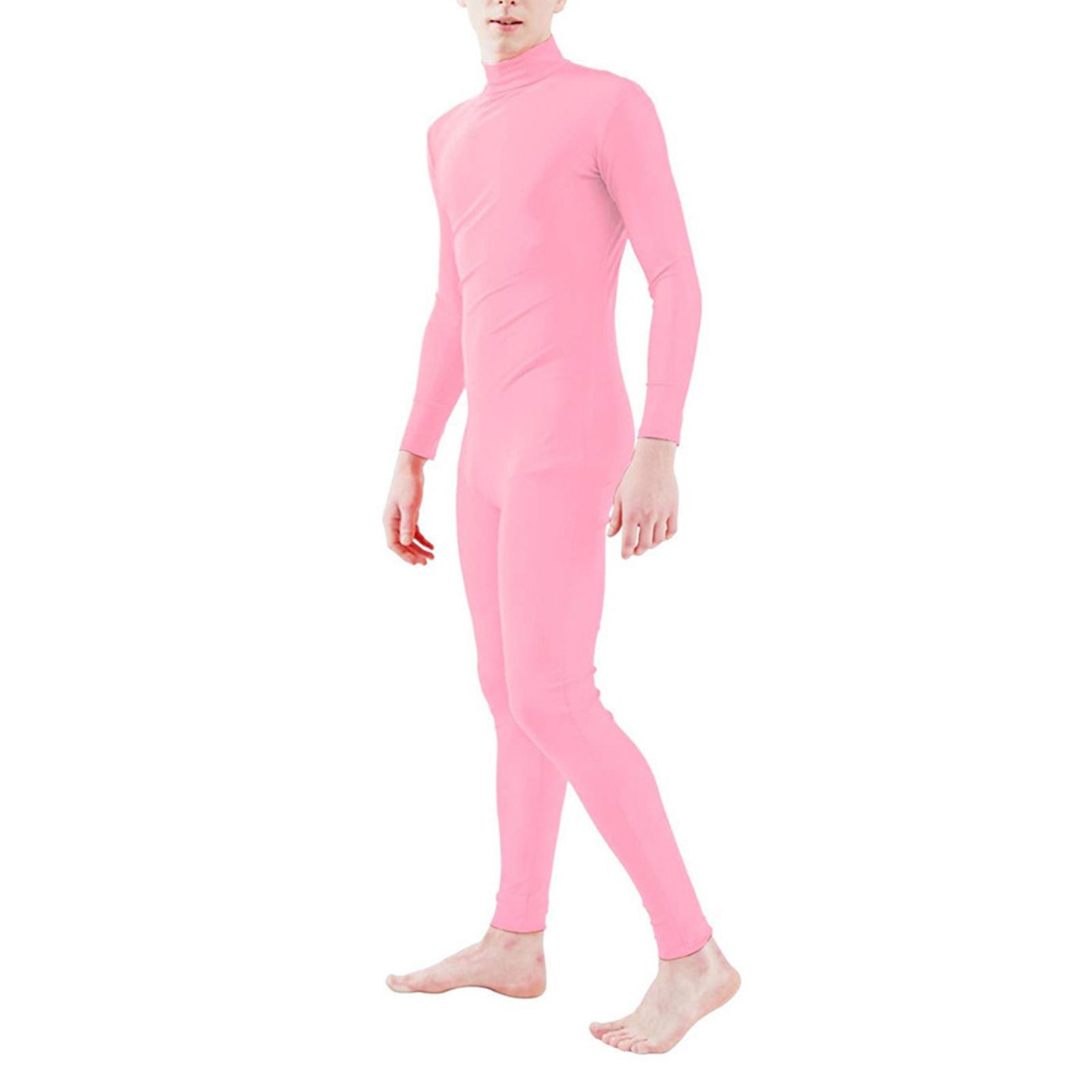 Anzug Cosplay Turnanzug Ganzkörperanzüge Greenscreen-Anzug Kostüme 190 rosa