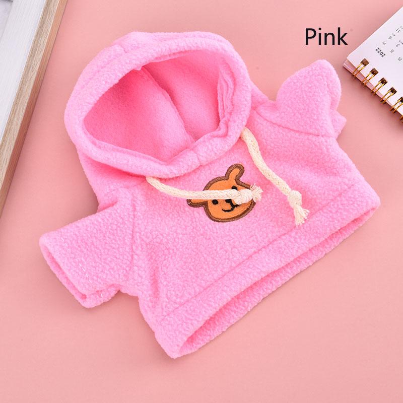 Plüschtier Kleiner Pullover Teddybär Pullover Pullover Cartoon Puppenkleidung rosa