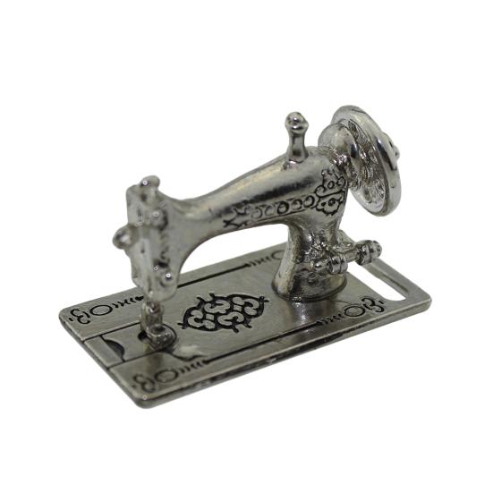 Mini Schöne Metall Nähmaschine Modell Spielzeug Puppenhaus Miniatur Zubehör Spielzeug Für Alle Altersgruppen