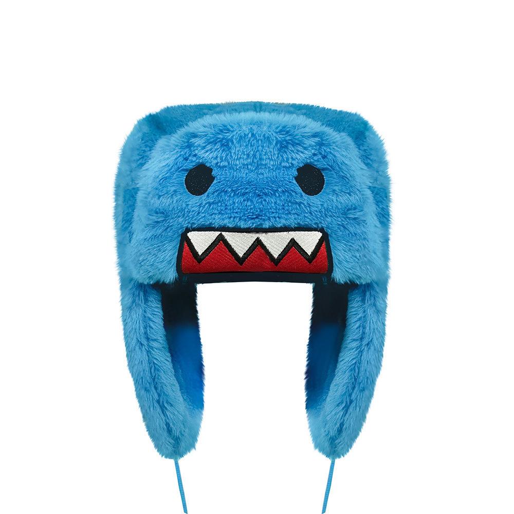 Winter Warme Mütze Niedliche Wintermütze für Jungen Mädchen Kinder Cartoon Anime Mütze blau