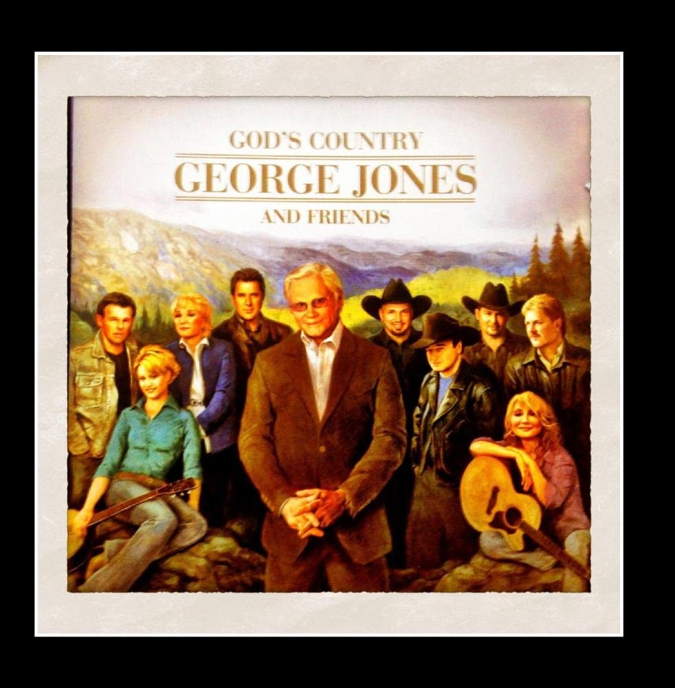 CD GEORGE JONES - Gods Country: George Jones & Friend CAT500102 Kategorie 5 Reco 2006 US Rock Gebraucht