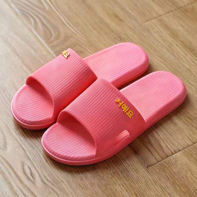 Mode Übergröße 50 51 Hausschuhe Badeschuhe Herren Sommer Strandhausschuhe Haus-Pantoletten Herren PVC Schuhe Duschhausschuhe Unisex CN 48-49 wassermelone roten