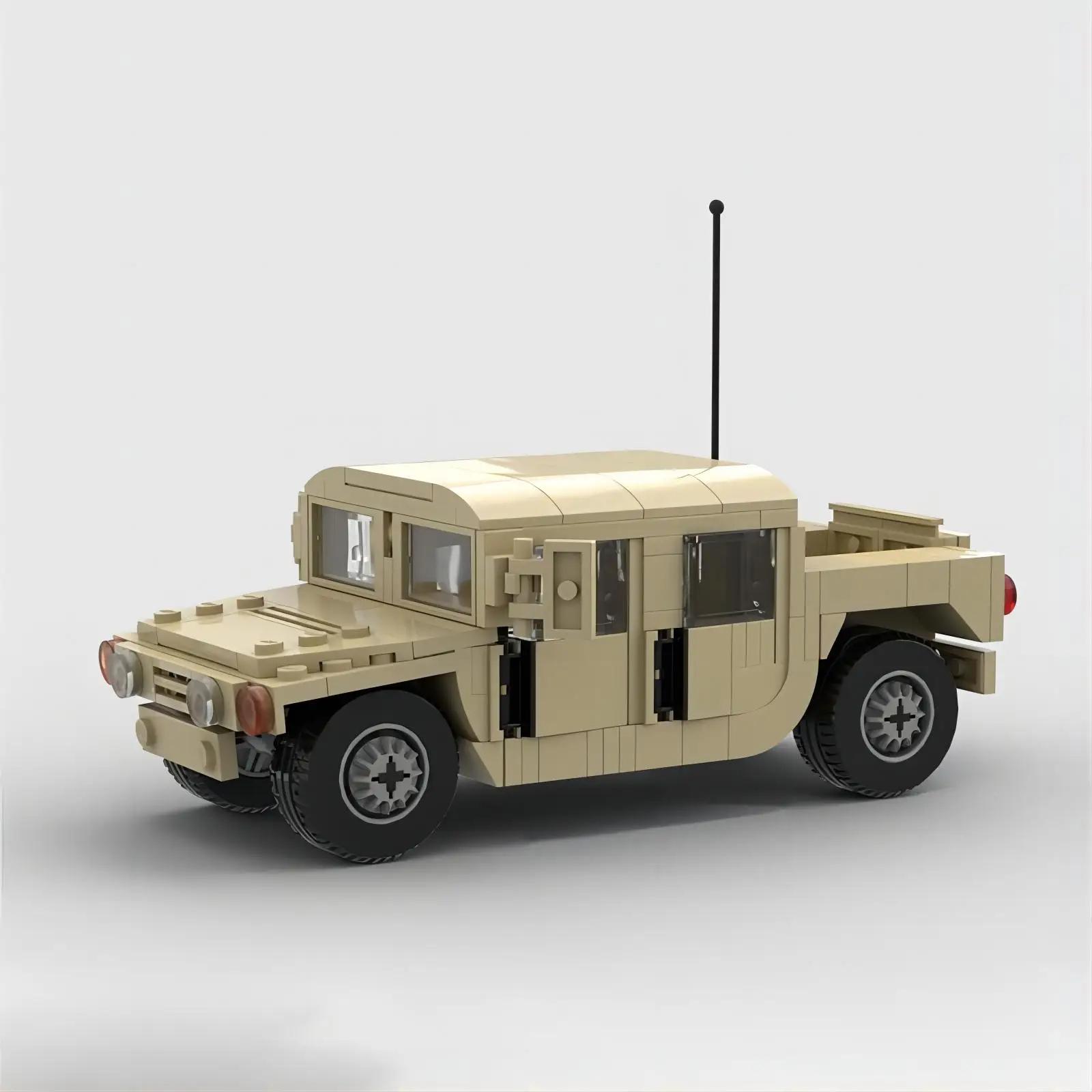 MOC Militär Technisch SWAT Auto Fahrzeug Modell Bausteine Spielzeug Für Kinder Jungen Weihnachtsgeschenke Spielzeugauto PDF Guide by Email