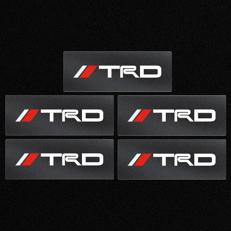 Neuer Autoaufkleber für den Innenraum Aufkleber für die Mittelkonsole Emblem für Toyota TRD Logo Corolla Chr Avensis Yaris Camry Racing