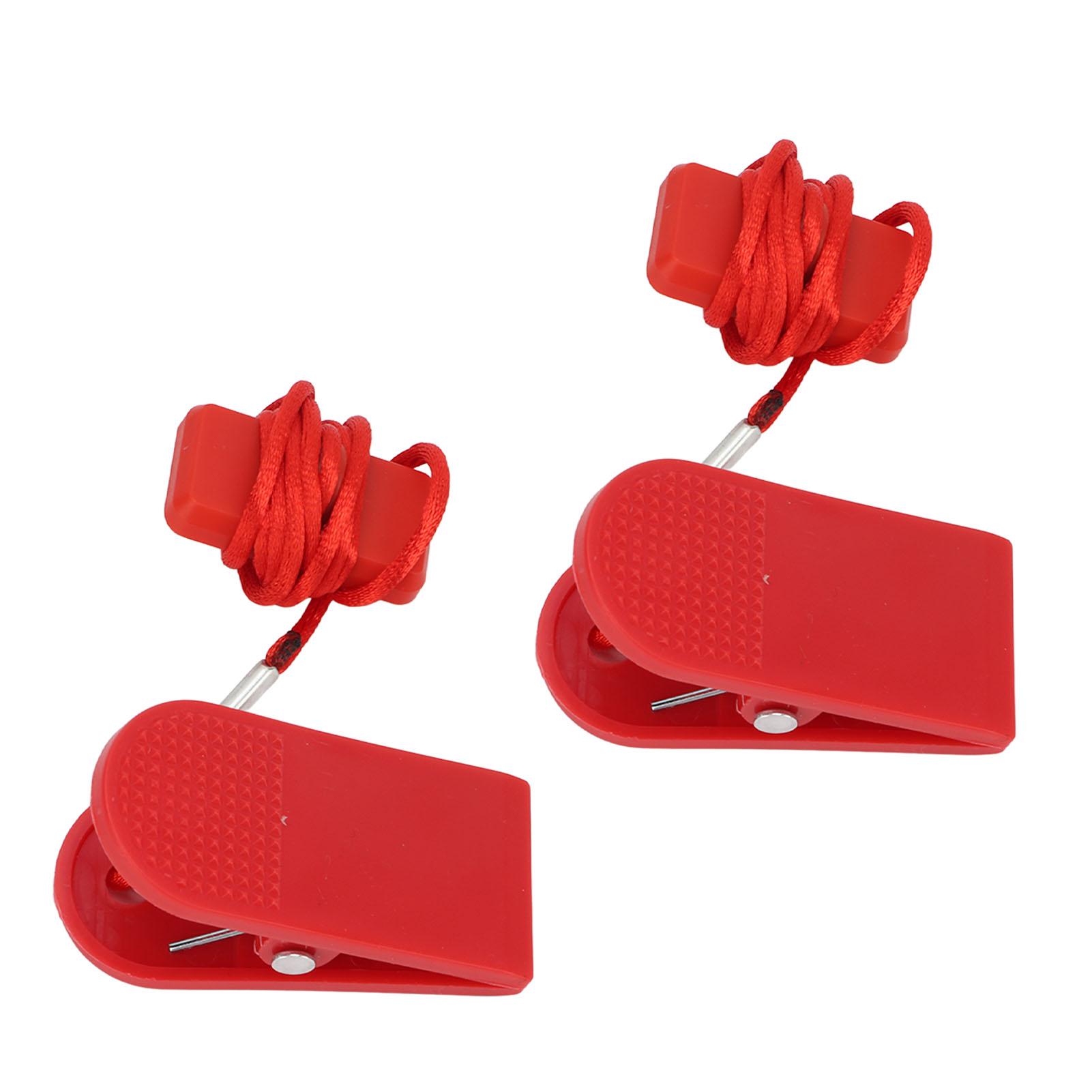 2 stücke Laufband Sicherheit Schlüssel Laufband Magnetische Sicherheit Schalter Fitness Ersatz