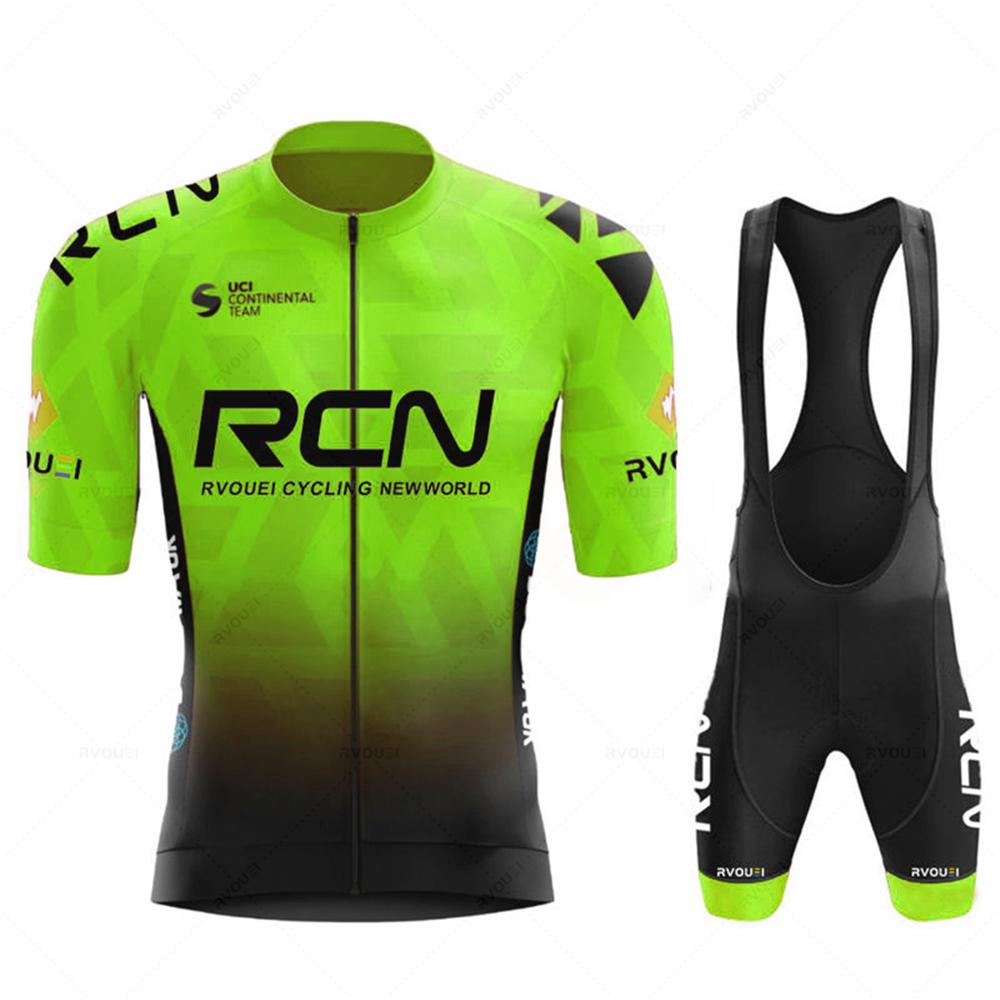 Rcn Bicicltas Jersey Set Atmungsaktive Bike Uniforme Quick Dry Radfahren Kleidung MTB Kleidung Maillot Ropa Ciclismo Fahrrad Shirt XXXXL