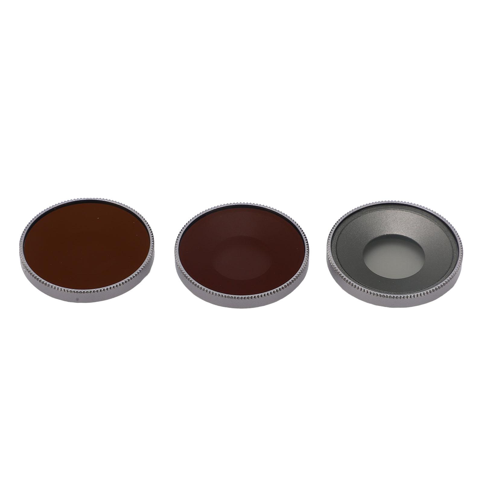 3Pcs Objektiv Filter Set Optische Glas CPL ND8 ND16 Filter für DJI Action3 Drone Objektiv Schutz