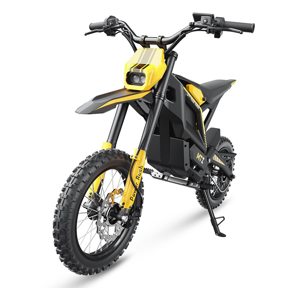 iScooter MT2 Elektrisches Dirtbike, mit 48V22,5AH Batterie, NFC Smart Unlock gelb