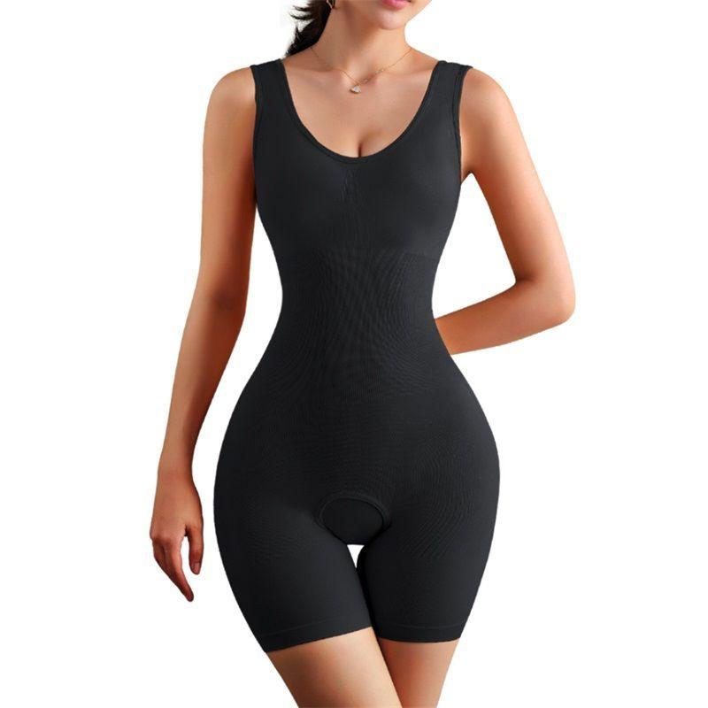 Frauen Body Shaper Bauch Korsett Body Nahtlose Abnehmen Bauch Hosen Frauen Bindemittel und Shapers 5XL schwarz