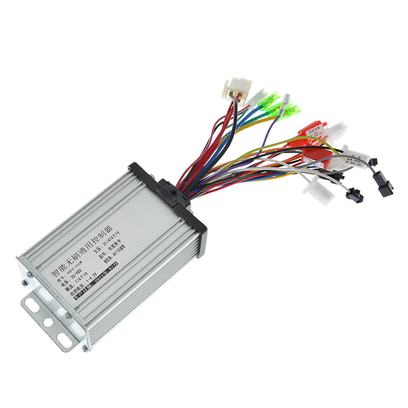 350W 36/48V Universeller bürstenloser Controller für Elektrofahrrad-Elektroroller 350W 36-48V