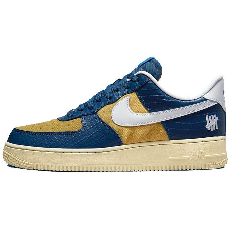 Undefeated x Nike Air Force 1 Low SP Dunk vs AF1 Unisex-Sneaker Blau Court-Blau Weiß DM8462-400 38