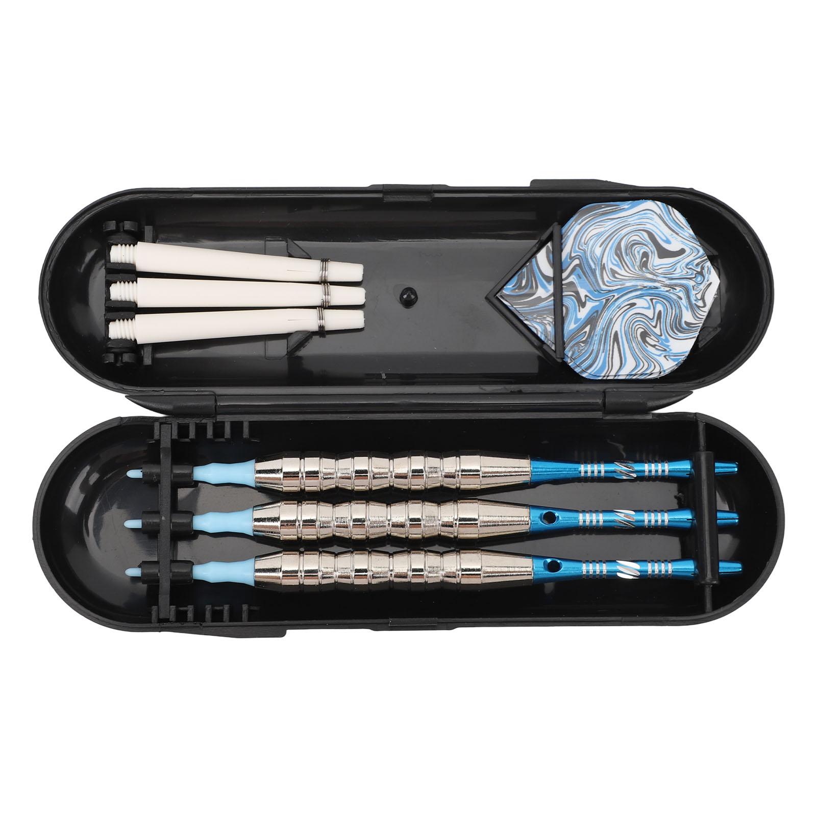 3 Stück Softtip Darts Set für Dartscheibe Aluminiumlegierung Stahl PET Professionelle Darts mit Schäften