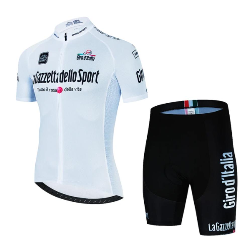 2025 Tour De Giro Radtrikot Set Sommer Radbekleidung MTB Fahrradbekleidung Uniform Maillot Ropa Ciclismo Radanzug M