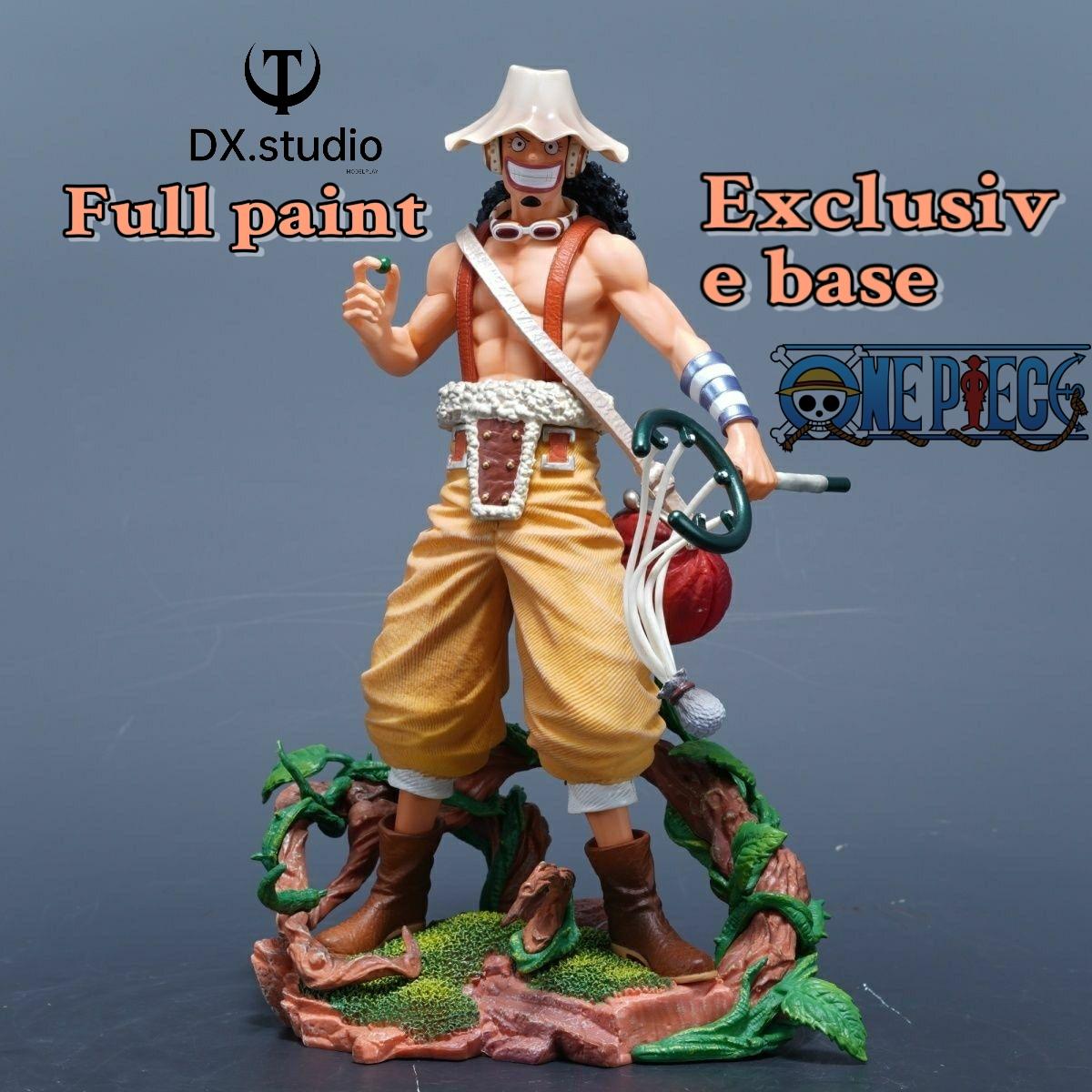 Langlebig LK studio One Piece Japan Erstausstrahlung Studio Usopp dragn ball anime Figuren neu PVC Goldmünzen Dieb hot toys brown