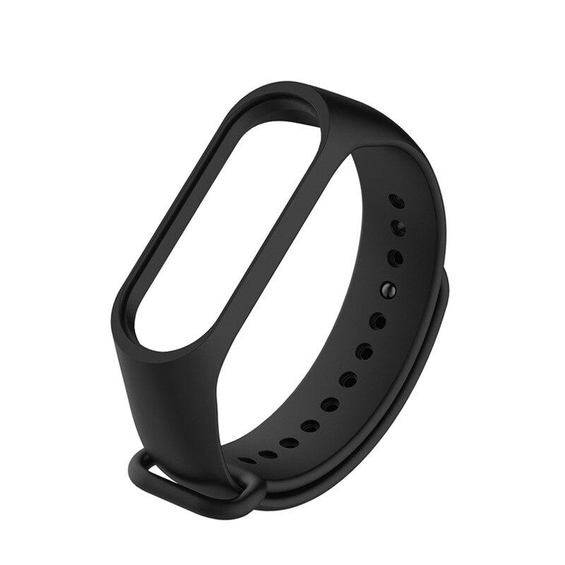 Armband für Xiaomi Mi Band 7 Smart Band 6 5 4 3 Silikon-Armband Armband Armband Ersatz Sport Wasserdichtes Band für Xiaomi Mi Band 7 Soft Strap For mi band 3 or 4