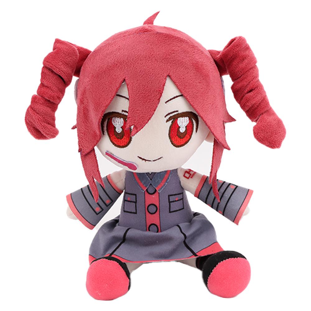10/20cm Anime-Zubehör Kasane Teto Cosplay Plüschtier Diva Vtuber Kawaii Kuscheltier Teto Spielzeug Kinder Erwachsene Geburtstags-Weihnachtsgeschenke pink