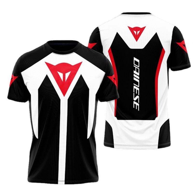 2023 Motorrad-GP-Rennteam-Bekleidung F1 Herren Sommer Neue Street Fashion Schnelltrocknendes, atmungsaktives Kurzarm-Sport-T-Shirt XXXL weiß