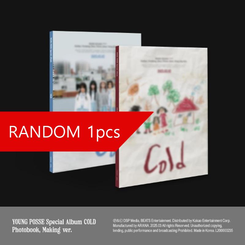 YOUNG POSSE - Spezielles Album COLD (Fotobuch-Version/Erstellungs-Version) Random 1pcs