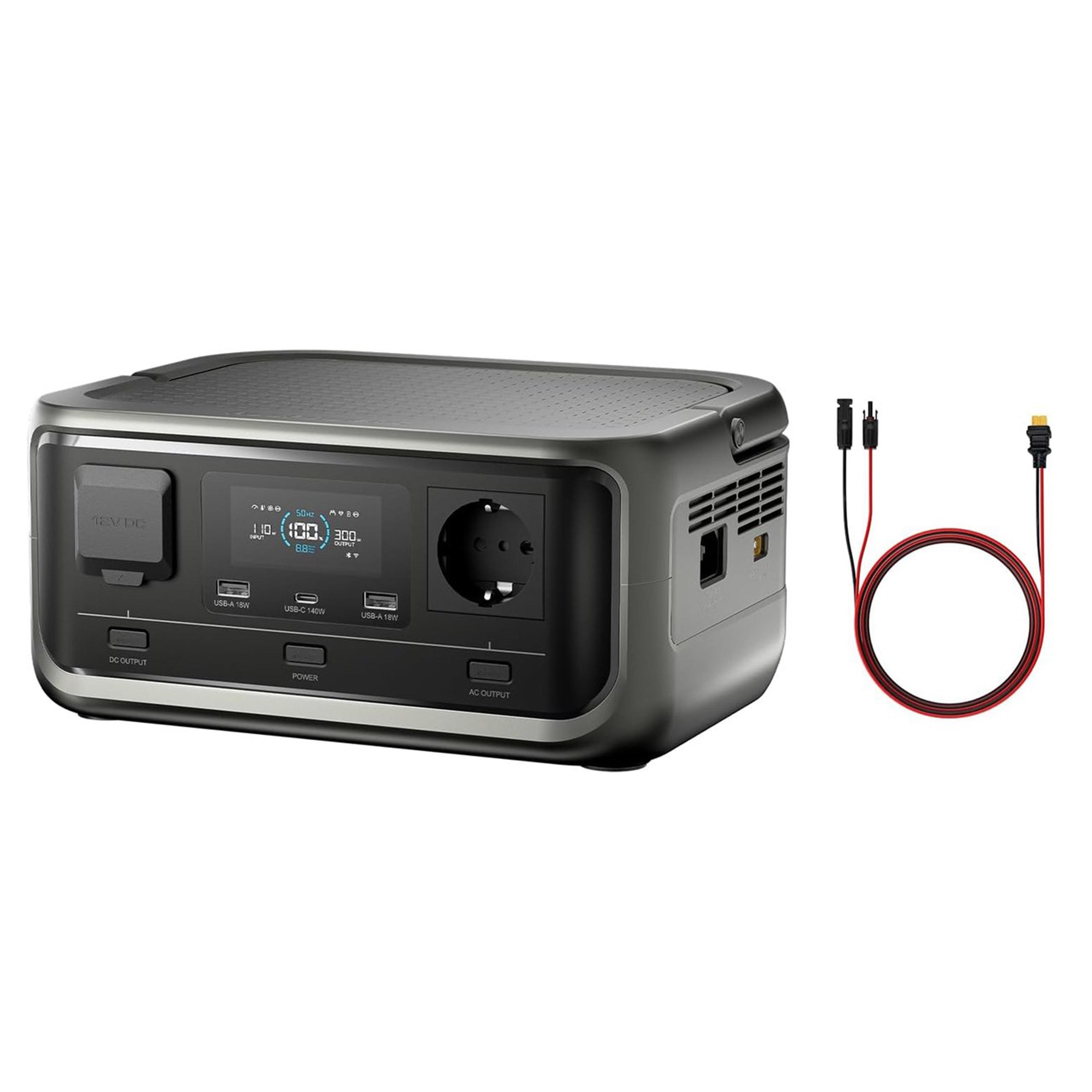 ALLPOWERS VOLIX P300 Tragbare Powerstation, LiFePO4-Akku 256Wh