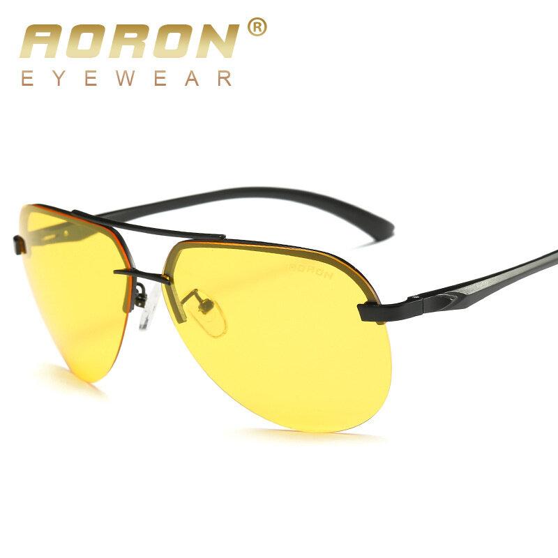 Mode Luxus Kröte Sonnenbrille Nachtsicht Fahren Sonnenbrille Männer Frauen Klassische Spiegel Sonnenbrille Metall Rahmen Gläser UV400