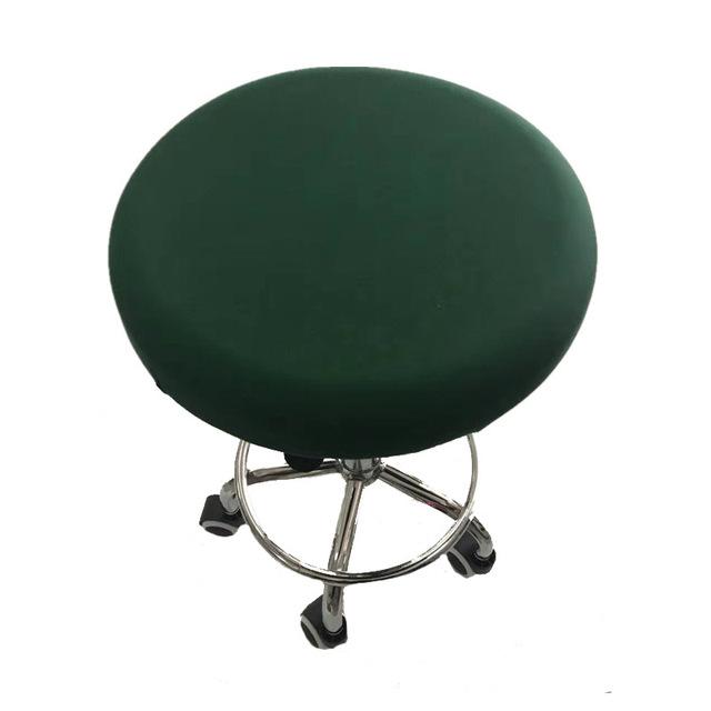 Elastische Barhocker-Bezüge, runder Stuhlbezug, schmutzabweisende Sitzbezüge, Barhocker-Stretch-Polyester-Stuhlbezug, Schutzkissen 1 Pc (22-33cm)