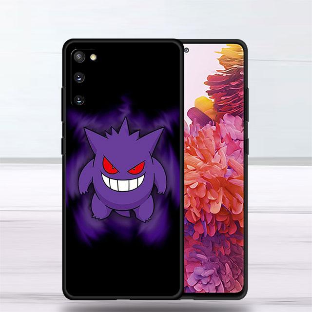 Hülle für Samsung Galaxy S22 Ultra S20 FE S21 Plus S10 Lite S10e S9 S8 S7 Silikon Handyhülle Soft Funda Pokemon Gengar Cool Sac Samsung Note 10 Plus