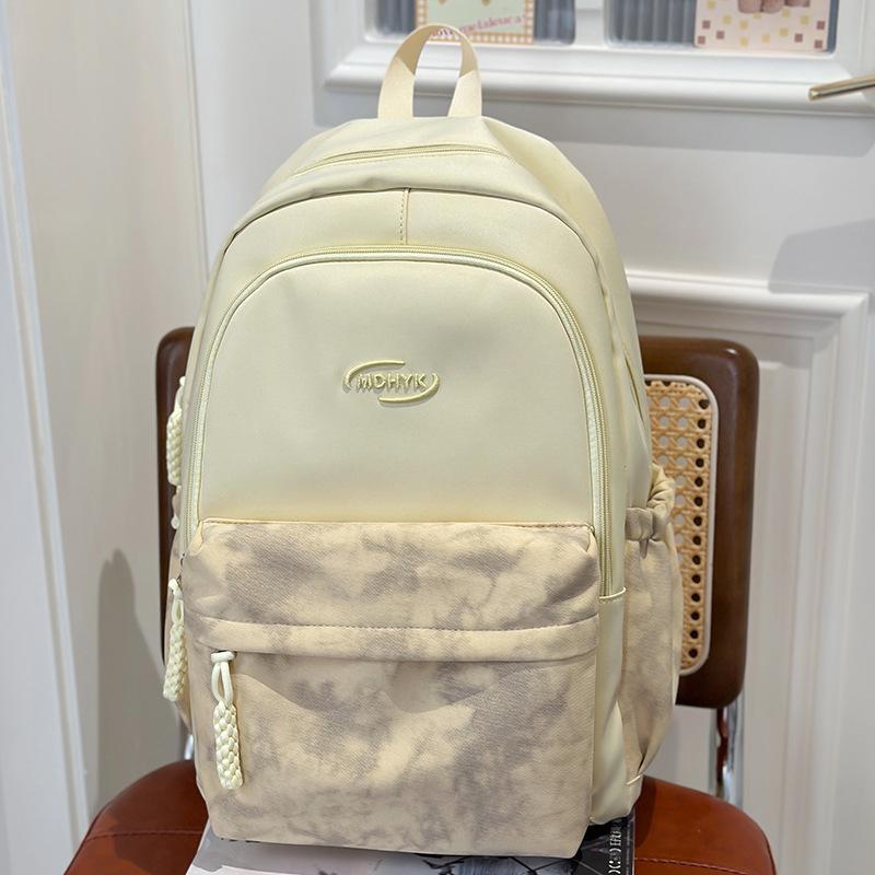 Neue Schultaschen für Schülerinnen Grundschule Mittelschule Oberstufe Buchstaben-Rucksack