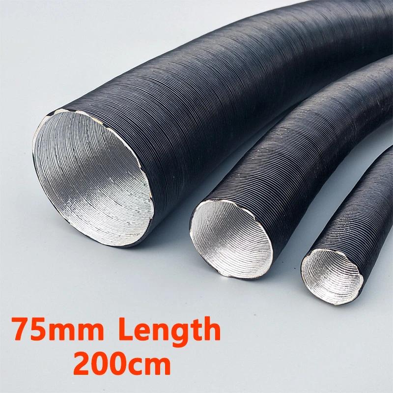 25mm 42mm 60mm 75mm Durchmesser 100-500cm Länge Luft Diesel Standheizung Kanal Rohr rohr Schlauch Für Webasto Eberspacher Auto Camper
