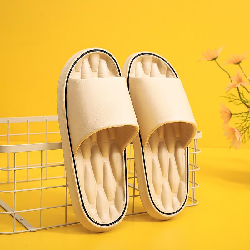 Unisex Hausschuhe, Bequem, Rutschfest, Outdoor-Hausschuhe, Badezimmer-Freizeitschuhe, Hausschuhe 38-39 khaki