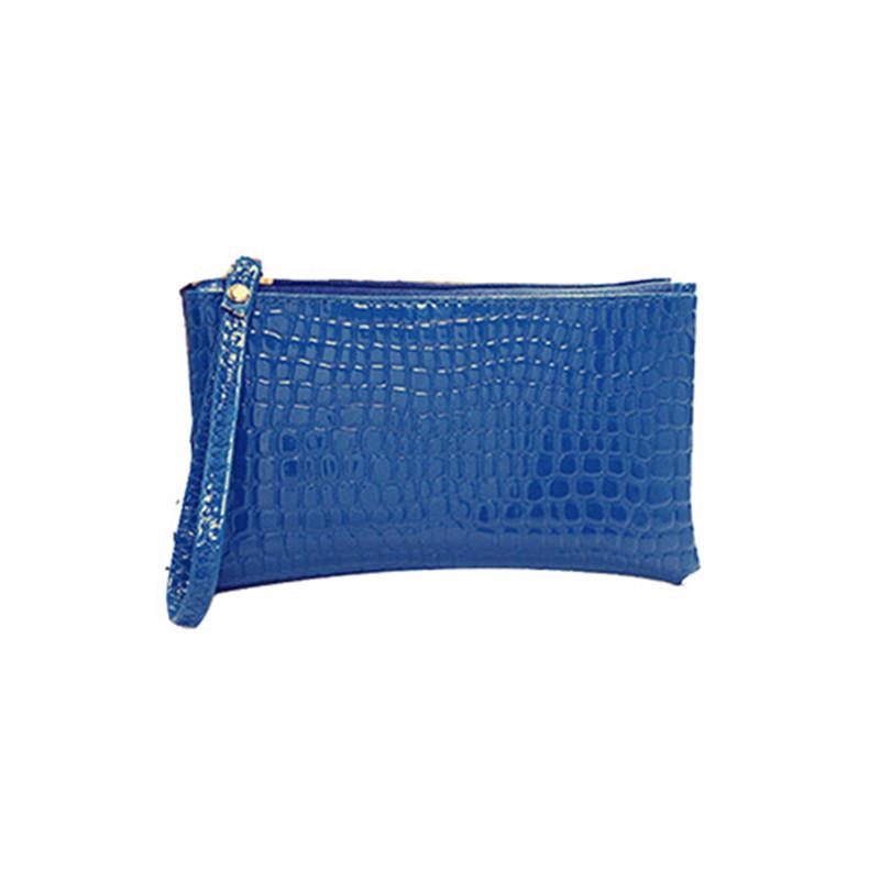 Damen-Handytasche, lange Geldbörse, Damen-Make-up-Tasche, Neceser-Kulturbeutel, Organizer, Clutch, Tote, Handtasche himmelblaue