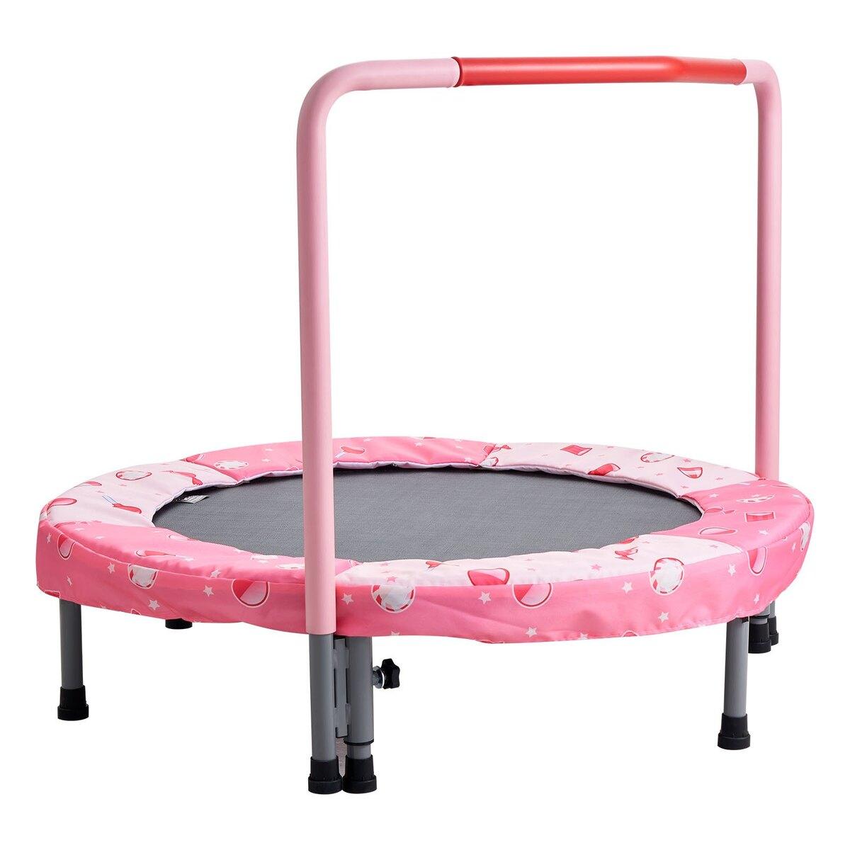 36  Trampolin für Kinder Faltbares Mini-Kleinkind-Trampolin Indoor Outdoor