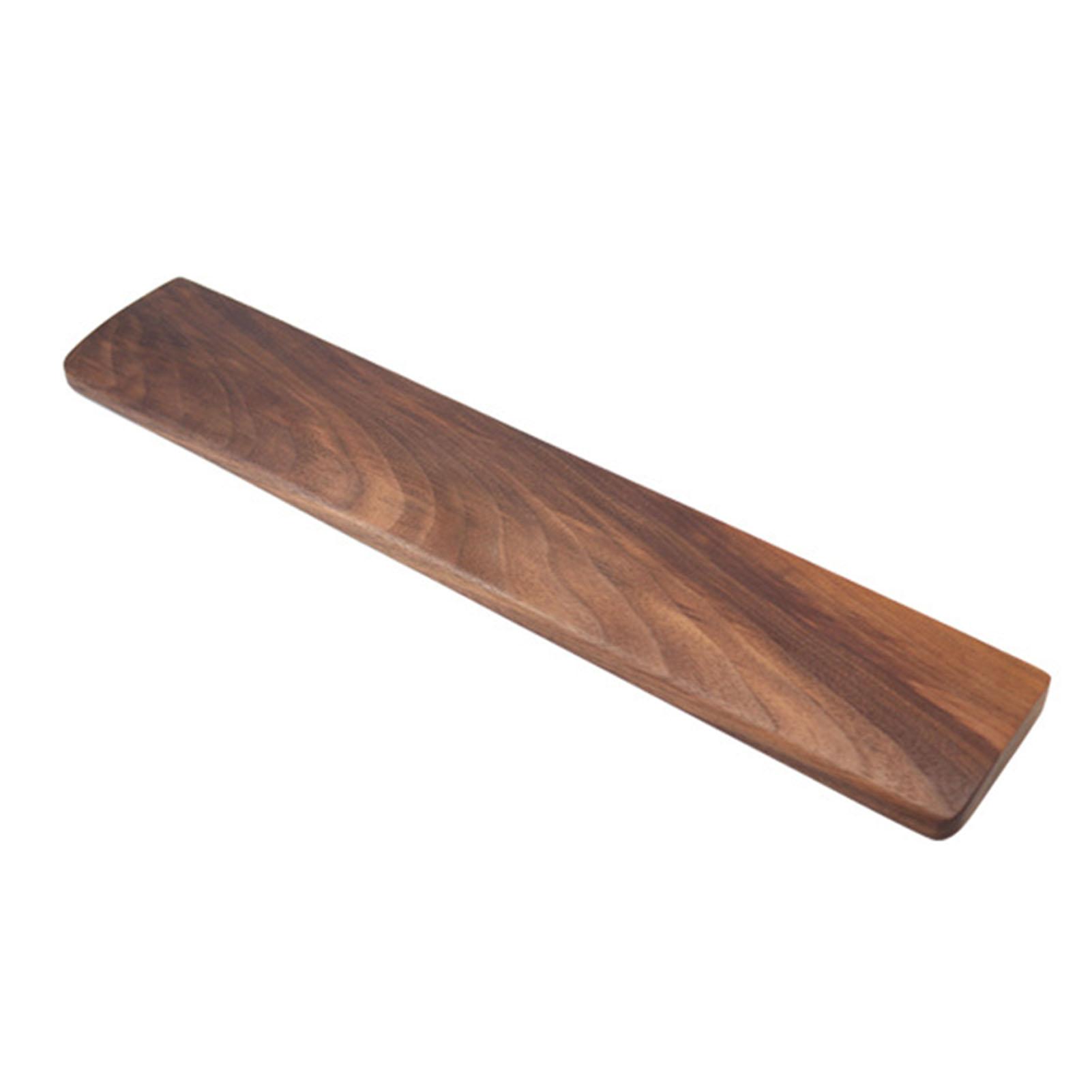 Handgelenkauflage aus Holz für Tastatur Ergonomisch Bequem Rutschfest Walnussholz Mechanische Tastatur Handauflage