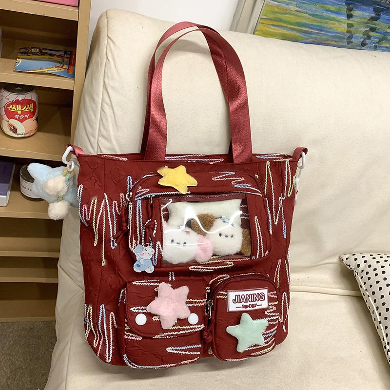 Schultaschen für Kinder Grundschüler Mädchen Junior High School Schülerinnen Niedliche Buchstaben Schmerztaschen Rucksäcke