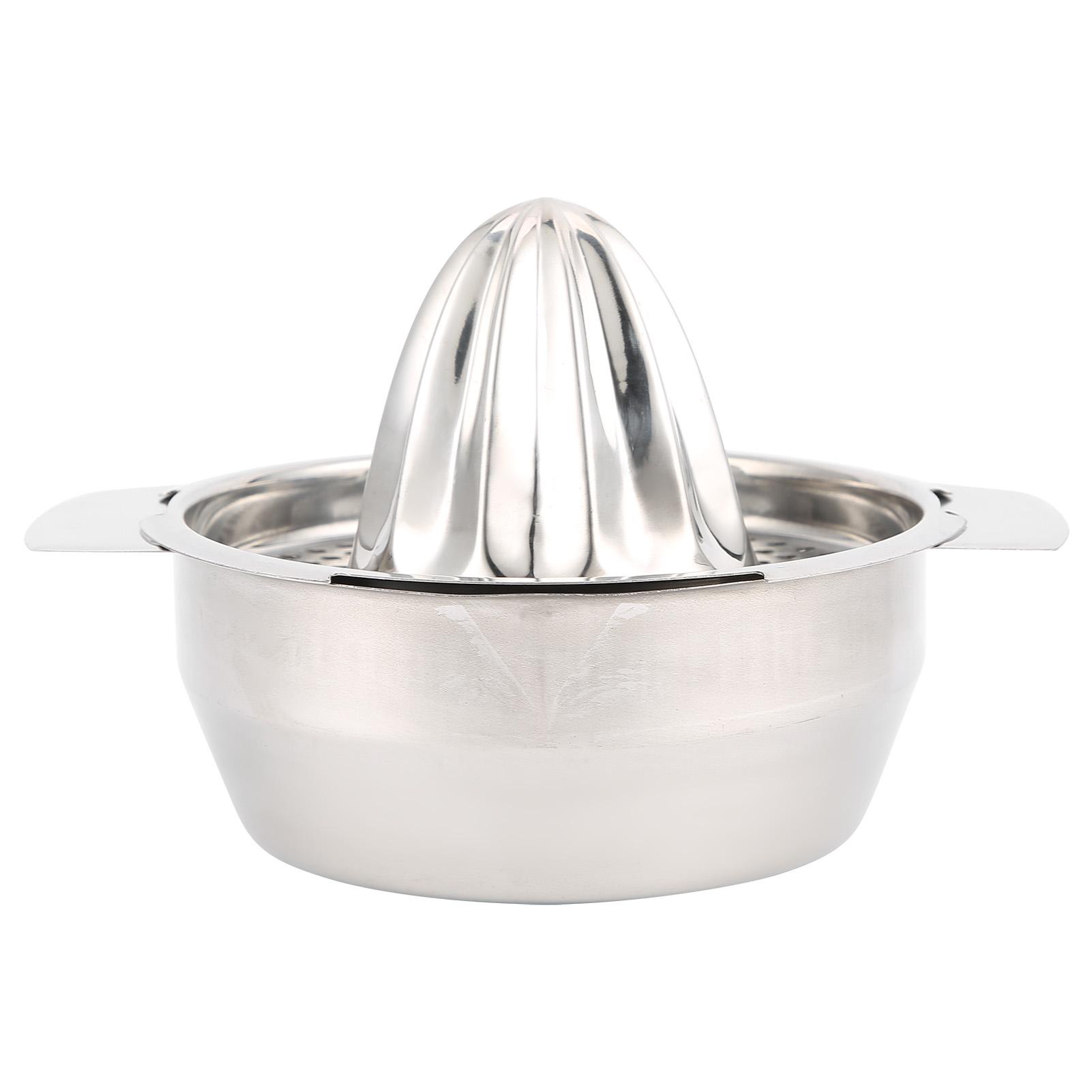 Edelstahl Manueller Entsafter Fruchtauspresser Orange Zitrone Saftpresse Handpresse Entsafter