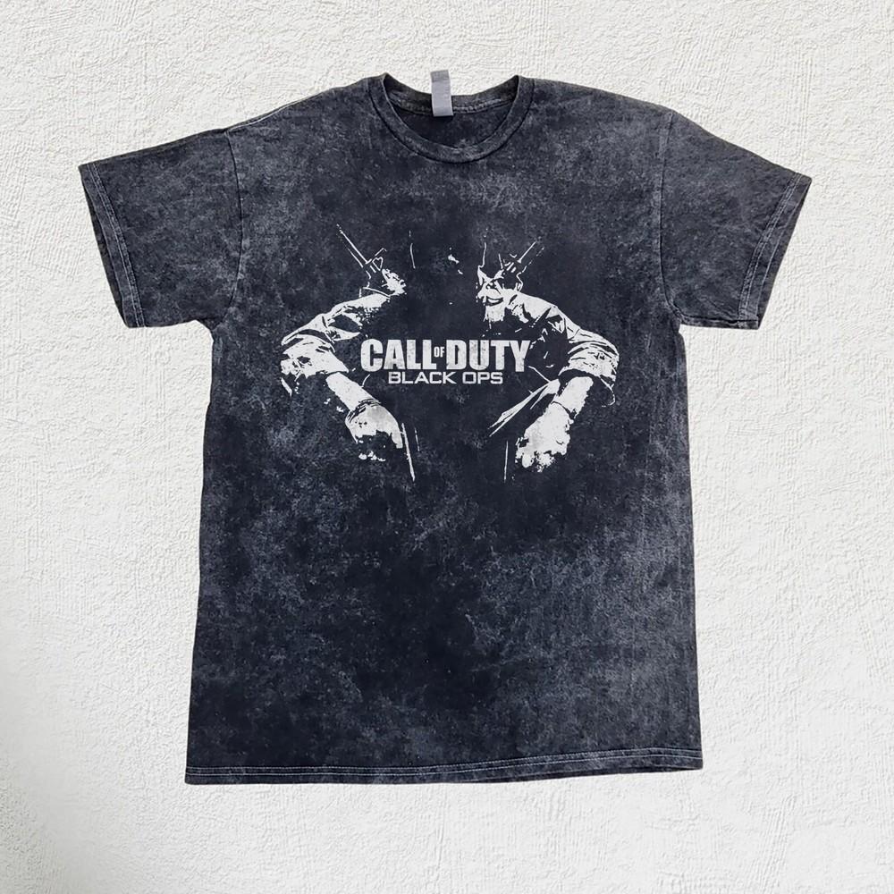 Call of Duty Black Ops Vintage-Style Wash-Shirt - Klassisches Shirt für Gamer 3XL