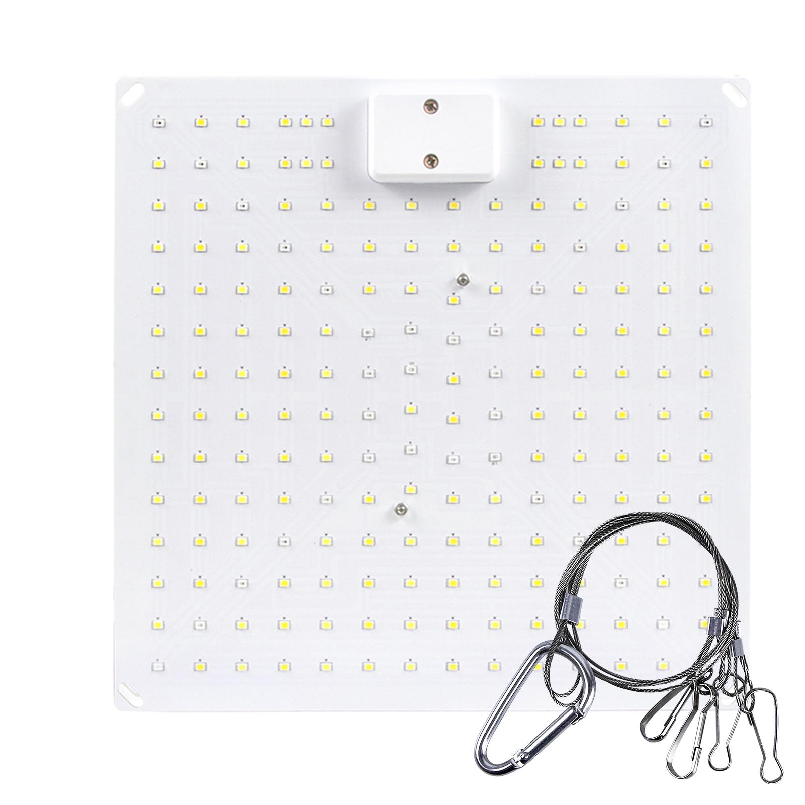 50W Vollspektrum Pflanzenlampe LED Pflanzenlampe Pflanzenlicht Quantum Plate Gewächshaus EU 192pcs lamp beads