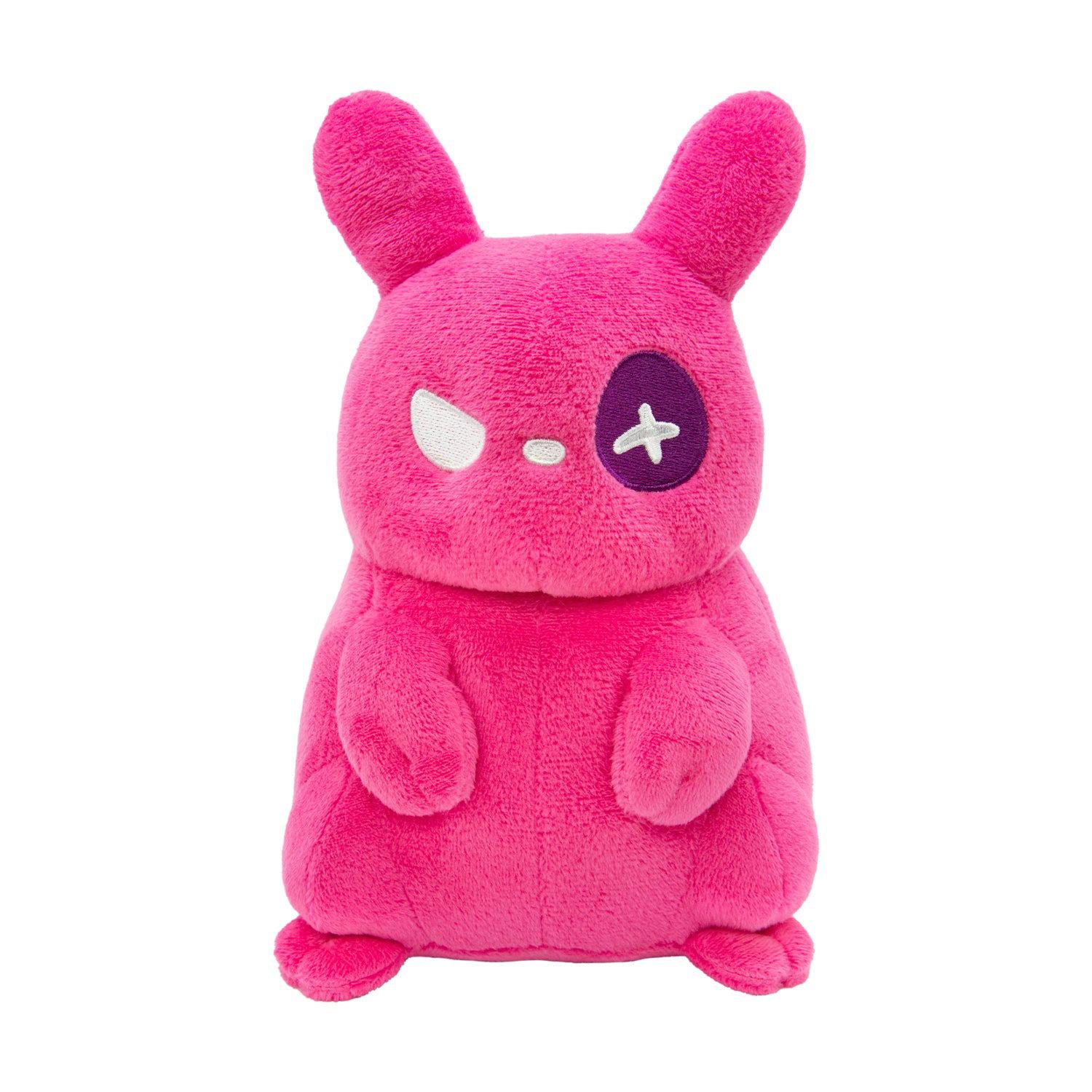 Rain World Katzen-Schneckenwelpe Plüschtier Niedliches Weiches Kuscheltier Zeichentrickfigur Kindergeburtstag Weihnachten Halloween Geschenk 20cm pink