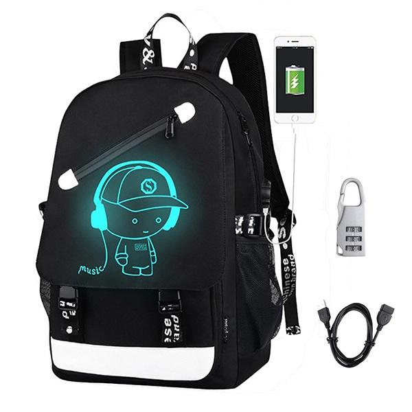 Rucksack Outdoor-Rucksack Schultasche Laptoptasche Passend für 15,6-Zoll-Laptop schwarz