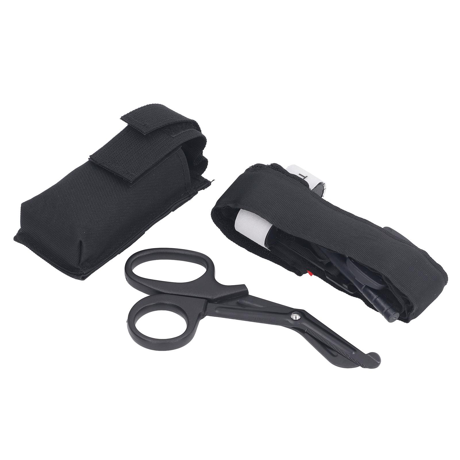 Outdoor Survival Tourniquet Schere Set Medizinisches Tourniquet Schere Set Überlebensausrüstung für Outdoor