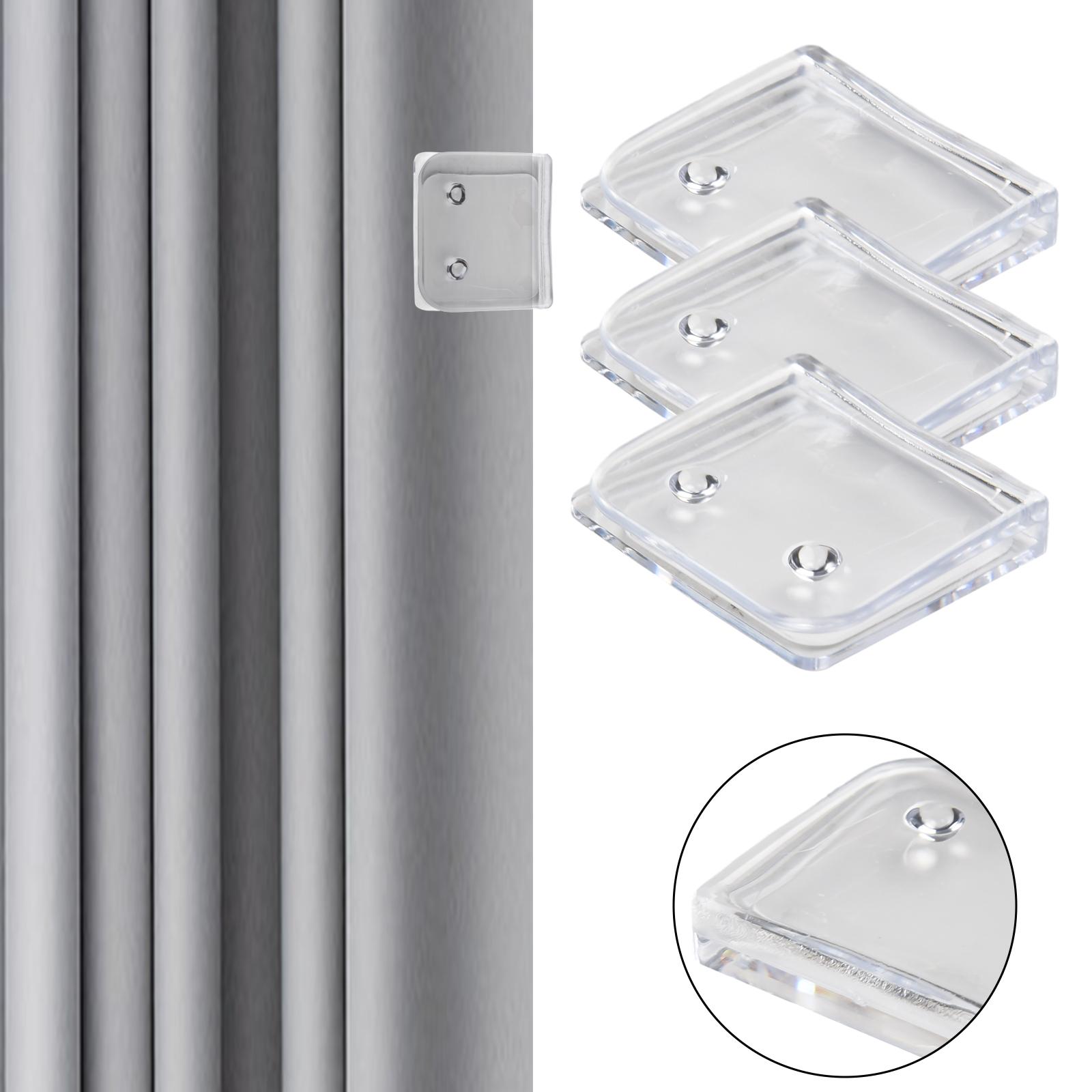 Duschvorhang-Clips, Türvorhang-Klemme, kein Stanzen, Duschvorhang-Clip 4Pcs