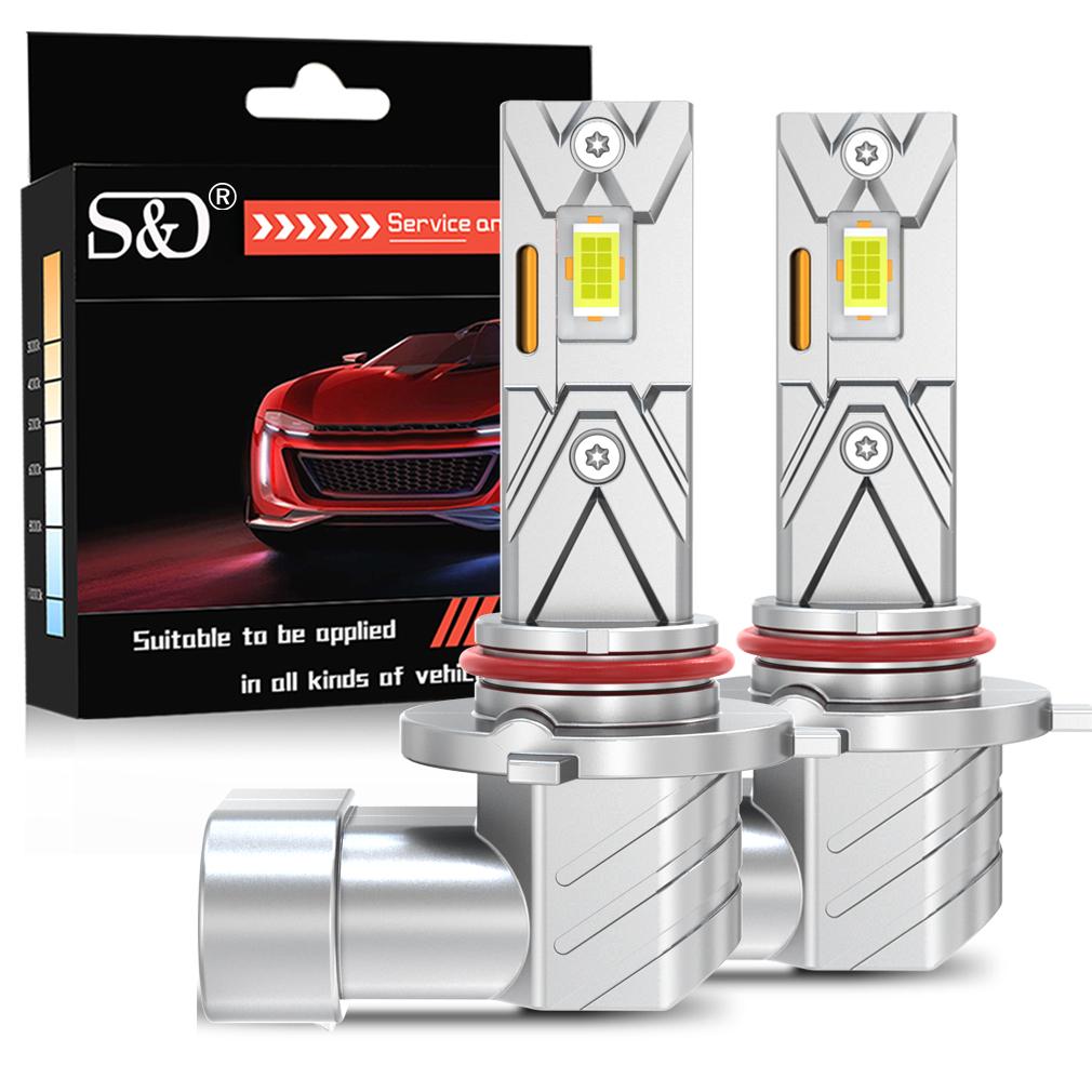 2 Stück Canbus H11 H8 LED Nebelscheinwerfer Lampen 9006 HB4 9005 HB3 LED Kupferrohr 16Core CSP Chips Auto DRL Fahrlampe 30W 20000LM Auto Tagfahrlicht 9006 HB4