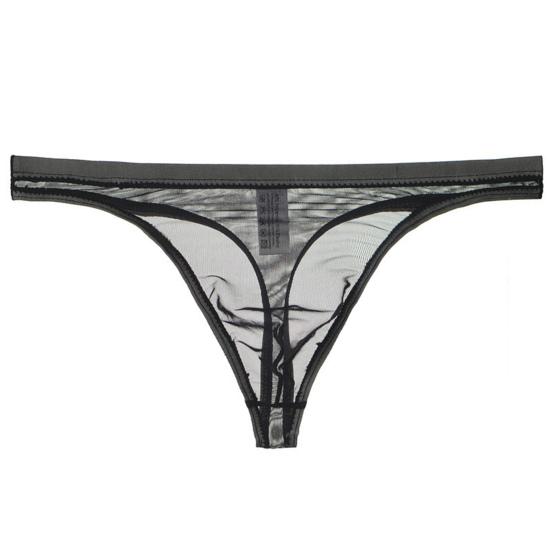 Männer Unterhosen Chic Slim Fit Elastische Männer Unterhosen Pornografische Männer Unterhosen Männer Tanga Männer Kleidung XL schwarz