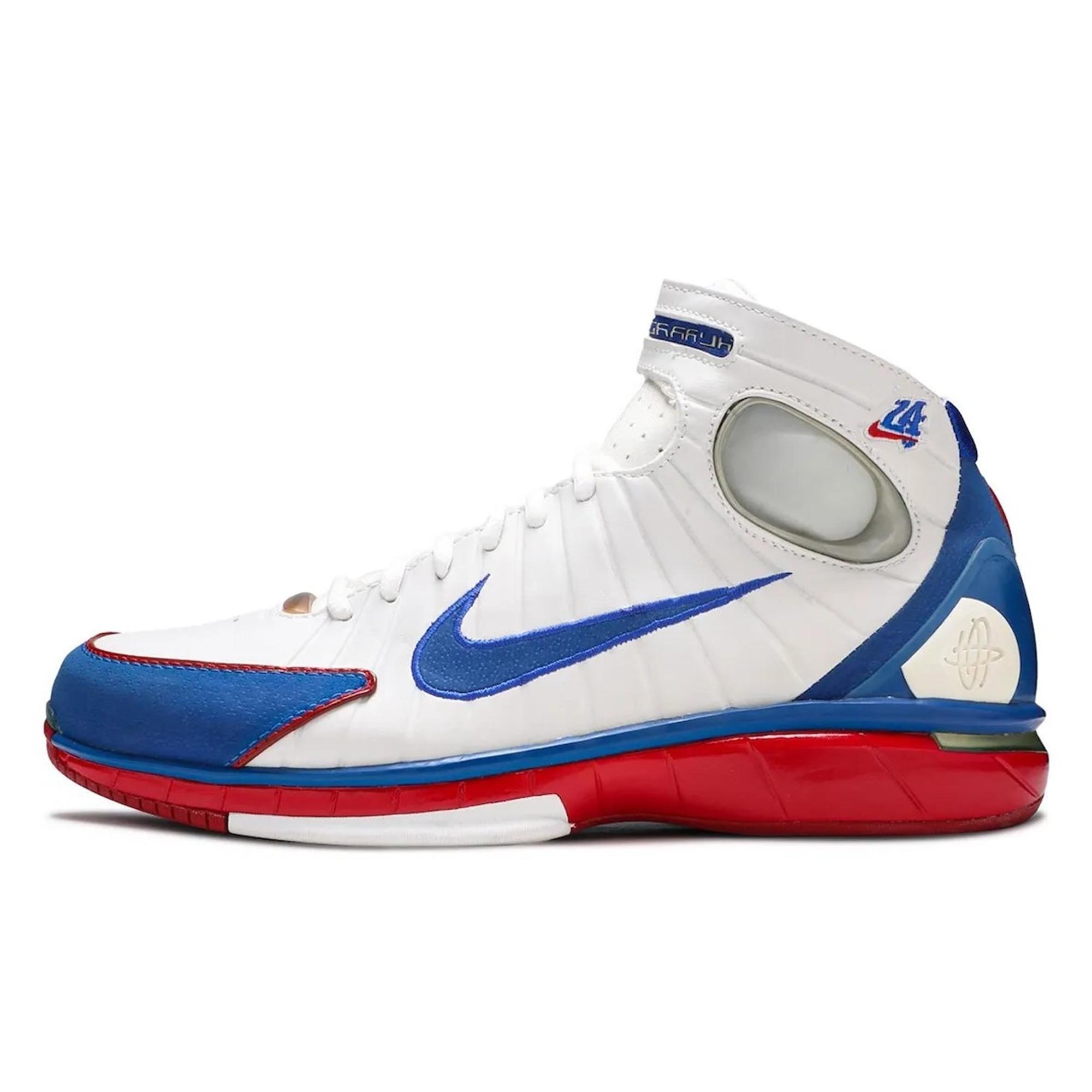 Nike Air Zoom Huarache 2K4 All-Star 2026 Unisex Sneaker Weiß Varsity-Royal Varsity-Rot IR0563-146 45.5