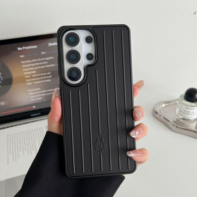 RIMOWA Kompatible Galaxy S26 Ultra S25 Handyhülle Galvanisierte PC Schutzhülle Schlank Leicht für den täglichen Gebrauch S25 Ultra Original Box