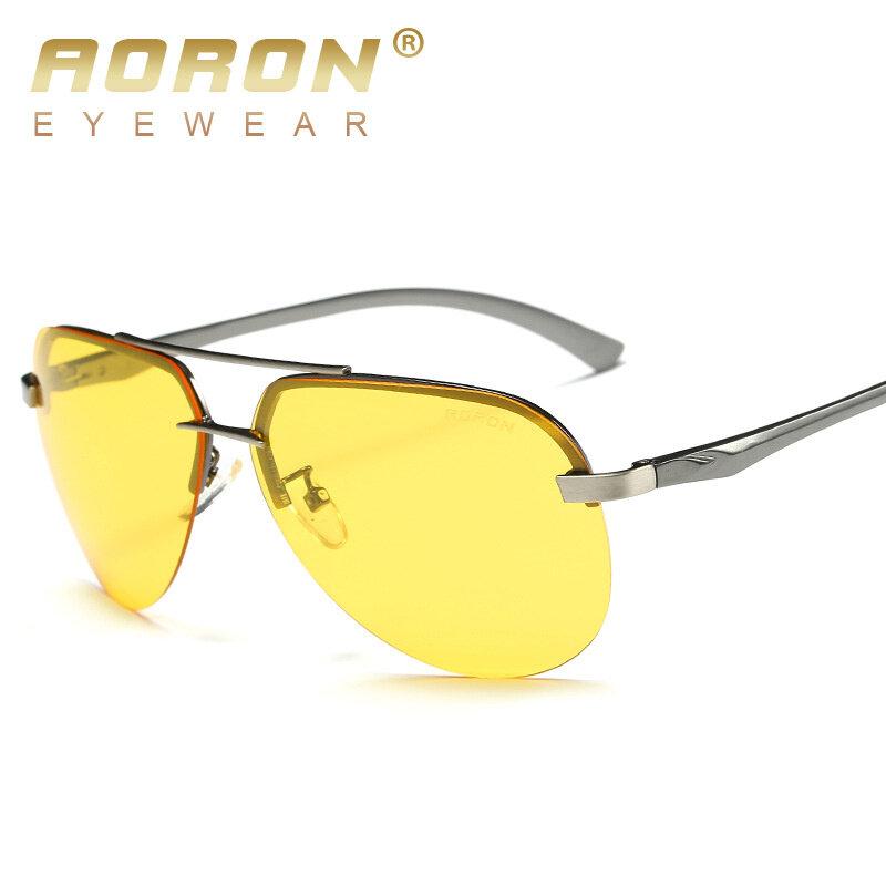 Mode Luxus Kröte Sonnenbrille Nachtsicht Fahren Sonnenbrille Männer Frauen Klassische Spiegel Sonnenbrille Metall Rahmen Gläser UV400