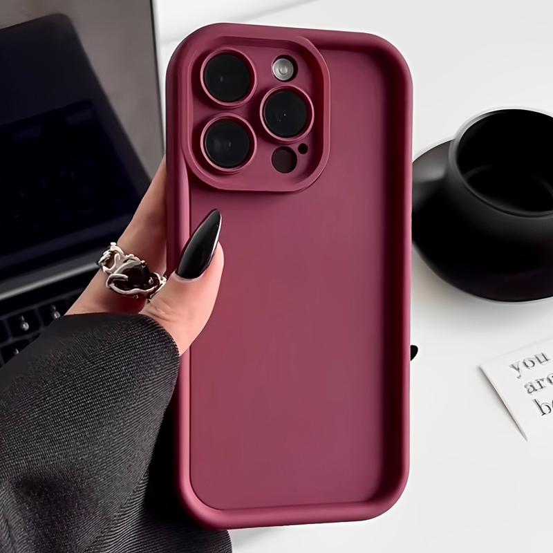 Luxuriöse Dicke Flüssigsilikon Handyhülle Für iPhone 15 14 13 12 11 Pro Max Hülle Für iPhone 15 Plus Stoßfeste Stoßstange Weiche Abdeckung For iPhone 14 Plus